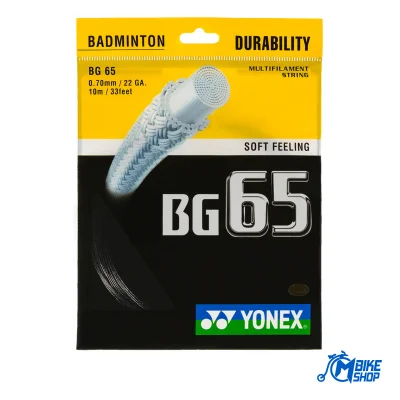 Žica YONEX Badminton Nylon String 65 Black 10m